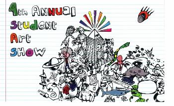 4th Annual Student Art Show - Postcard
